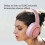 Jacenvly Bluetooth 5.3 Gaming Headphones with Mic 6