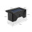 Luminária de parede solar com sensor de movimento PIR para jardim externo. 8