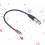 Audio adaptér RCA samice na XLR samice, 30 cm 5