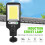 Solar LED-schijnwerper voor buiten, IP65 waterdicht, met bewegingssensor. 8