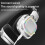 Quinlirra Wireless Gaming Headset Bluetooth 5.3 Black 4