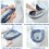 Toilet Seat Cover Pad Soft Thicker Warm Washable 7