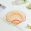Transparante plastic multifunctionele borden, snacktray van 15 cm 2