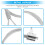 Laptop Cable Lock Kit Multifunction 2 Sets 4