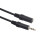 3,5 mm han-til-hun stereolydforlængerkabel 1 meter 4