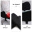 Gomitiere per braccioli di sedie da ufficio in memory foam, 2 pezzi 4
