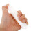Plastic Tissue Holder Rod with Hinge Bracket White 2 Pcs 6