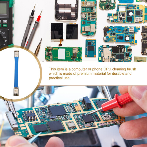 Escova de limpeza de CPU antiestática para placa-mãe (1 unidade) 1