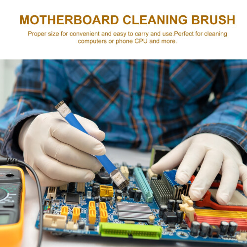 Escova de limpeza de CPU antiestática para placa-mãe (1 unidade) 2