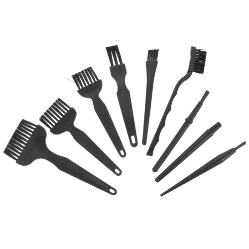 Perie de praf mini din plastic antistatică, 9 buc. 2