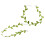 Κολιέ Green Leaf Choker με ρυθμιζόμενη αλυσίδα κλείδας 3