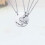 Colar feminino com pingente da moda (1 conjunto) 5