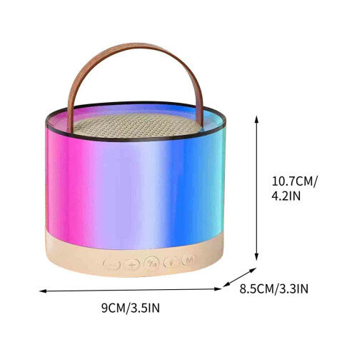 Jacenvly K52 Bluetooth speaker portable karaoke microphone 2