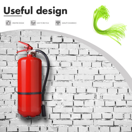 Fire Extinguisher Hose Ties 50 Pcs Plastic Replaceable Belt 2