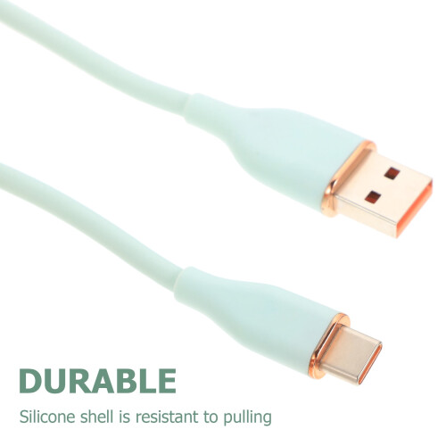 USB typ-C flytande silikon datakabel 1 m 2