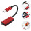 Professionel 2-i-1 type-C til 3,5 mm adapter 7