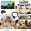HDMI naar VGA-adapterkabel, 1080p met audio. 5