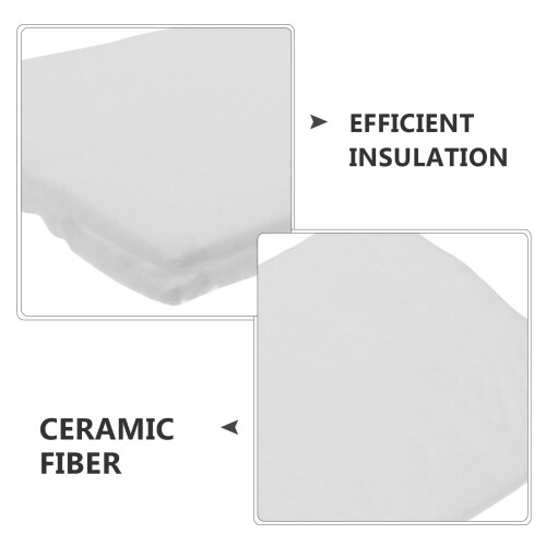 Ceramic Fiber Blanket High-Temperature Resistance 2 pcs 1