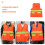 Reflective Safety Vest High-Visibility with Strips 6