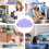 Cloud Mouse Rest Computer Purple Pads Extra Large Wrist Hand 6