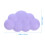 Cloud Mouse Rest Computer Purple Pads Extra Large Wrist Hand 2