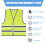 Fluorescent Reflective Safety Vest for Kids 6