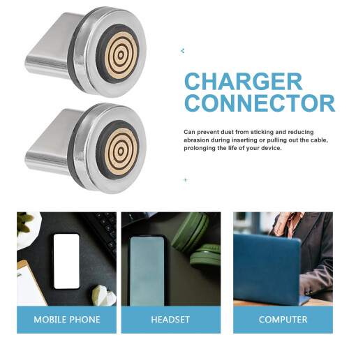Micro USB magnetisk kabeladapter Type-C 4 stk. 2