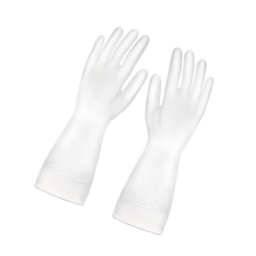 Kitchen Cleaning Gloves Reusable Waterproof Size L 1