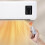Calefactor de pared inteligente de 1500 W con mando a distancia. 4