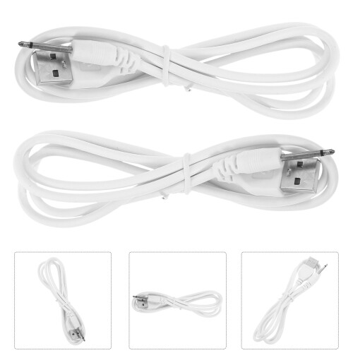 Cablu de încărcare Ease USB la DC de 2,5 mm, pachet de 2 2