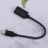 Type-C hann til USB hunn forlengerkabel svart 5