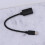 Type-C hann til USB hunn forlengerkabel svart 6