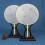 Support de ventilateur pliable style antique (2 pièces) 3