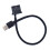 4-pinners PC-vifte til USB-adapterkabel, svart 4