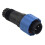 IP68 Wasserdichter Luftfahrt-Inline-Steckverbinder 2-9-polig 4