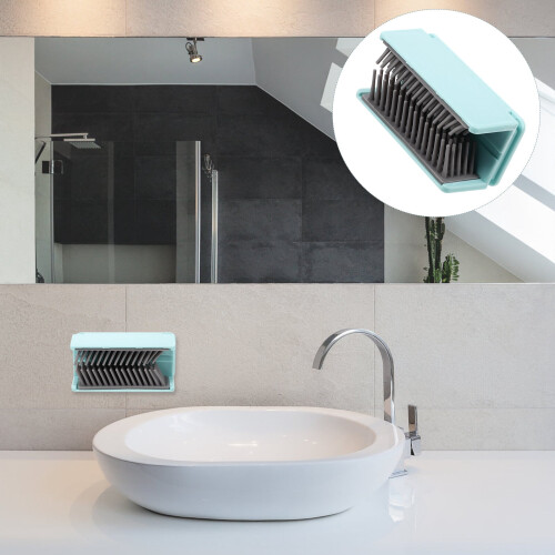 Attrape-cheveux en silicone pour paroi de douche (1 pièce) 1
