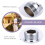 Messing kranomkasteradaptersett, 7 deler 2
