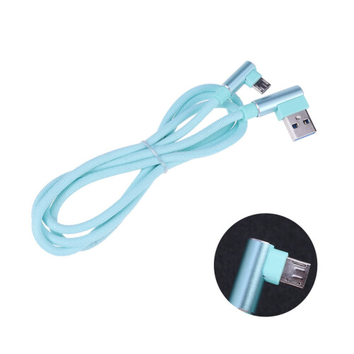 USB Type-C-kabel Nylonflettet 1m Hurtiglading og data 1