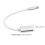 Qianheqian USB-C to USB-A extender cable 1m silver 5