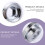 Messing kranomkasteradaptersett, 7 deler 5