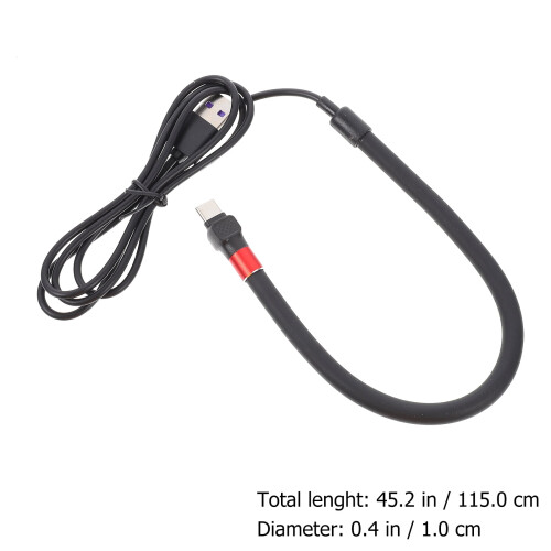 Cable de datos tipo C para cargar el teléfono y soporte 2