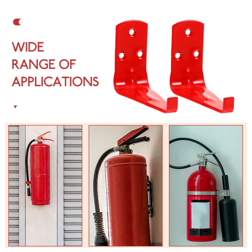 Fire Extinguisher Bracket L-Shaped 4 pcs 1