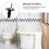 Toilet Hinge Repair Kit Black Universal Bolt 2 pcs 5