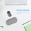Siliconen muispolssteun met ergonomische ondersteuning. 6