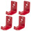 Fire Extinguisher Wall Mount Holder Set 2