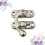 Fecho de segurança Box Lock com gancho à esquerda branco (30 peças) 3