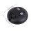 Cable de carga retráctil tipo C negro de 1 m 5