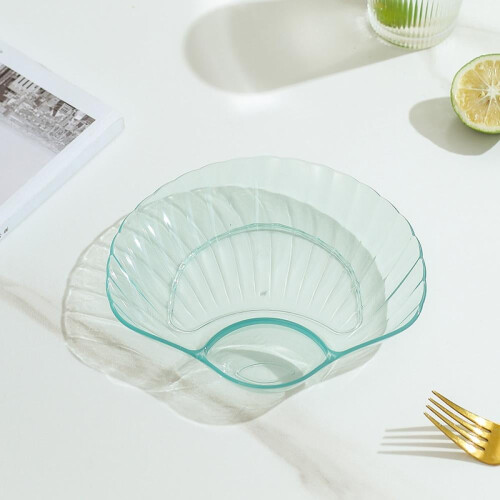 Pratos multiuso transparentes para lanches (6 unidades) 1