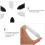 Toilet Tissue Roll Holder Plastic Retractable 1 pc 8