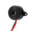 Electronic Buzzer Alarm 24V 85dB Black 3PCS 4